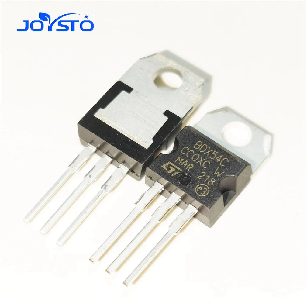 Lote 10 Pcs Transistor Darlington TO-220 (BDX53A/B/C/F NPN, BDX54A/B/C/F PNP)