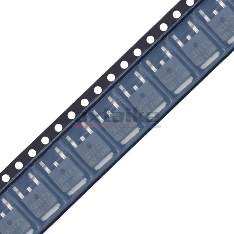Lote 10 Pcs Regulador Voltaje LDO AMS1117CD TO-252 (DPak) SMD (1.2V/1.8V/2.5V/3.3V/5.0V/ADJ) 1A