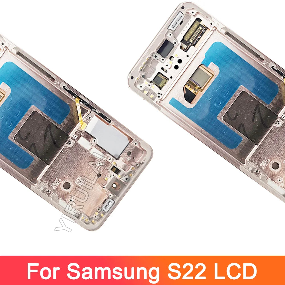 TFT para Samsung Galaxy S22 5G pantalla S901B S901U S901W S901N pantalla LCD reemplazo del ensamblaje del digitalizador de pantalla táctil