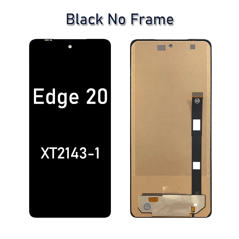 6.7 inch INCELL Screen For Motorola Edge 20 LCD Display Touch Screen Digitizer For Moto Edge20 XT2143-1 LCD Replacement