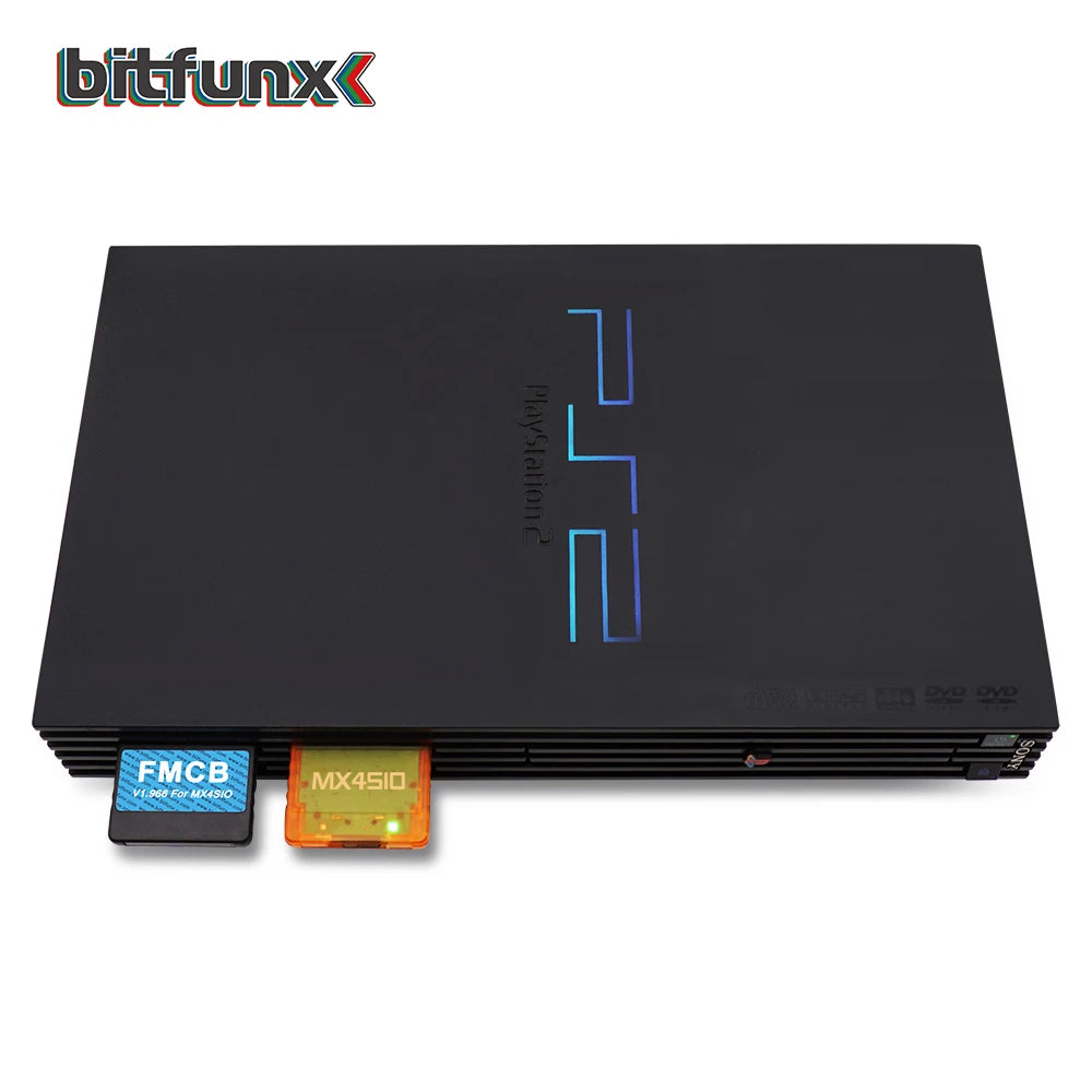 Adaptador Lector Tarjeta SD/TF Bitfunx MX4SIO SIO2SD para Consola PS2 PlayStation 2