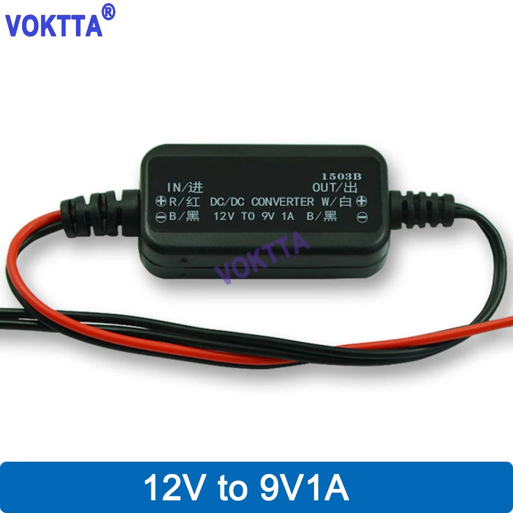 Módulo Convertidor Buck DC 12V a 3.3V/4.2V/5V/6V/7.5V/9V Step-Down No Aislado con Protección