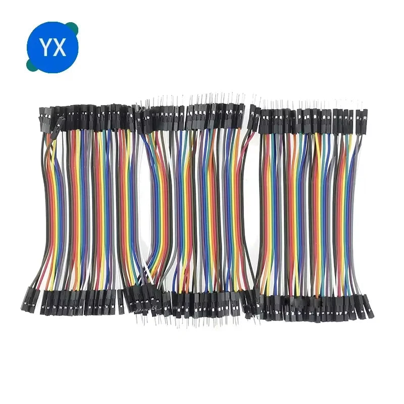 Cable Jumper Dupont (40-120 Unidades) Macho-Macho / Hembra-Hembra / Macho-Hembra para Arduino DIY Kit