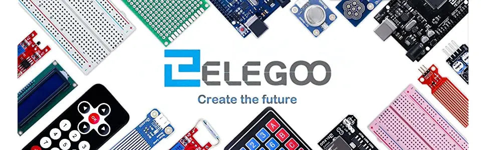 Kit Inicio Completo ELEGOO UNO R3 Project (63 Items) con Tutorial compatible Arduino IDE (Kit Electrónico DIY)