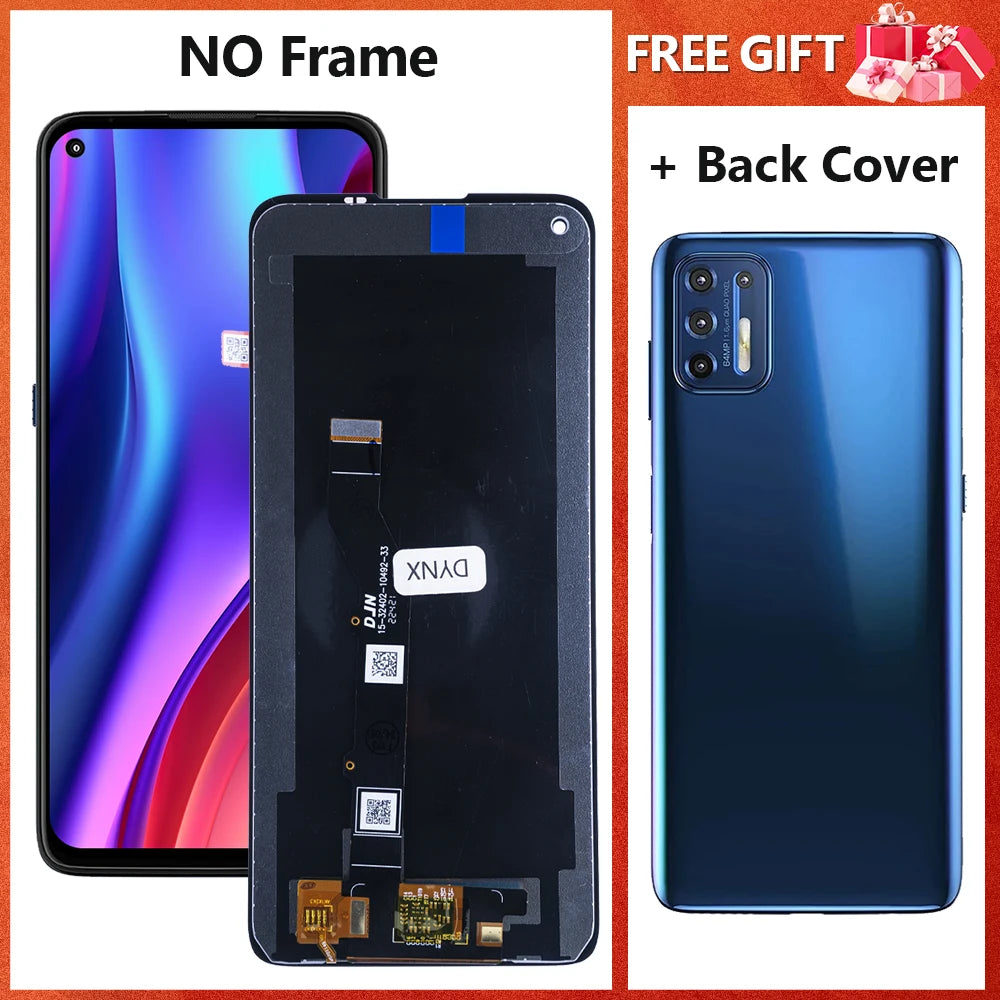 6.81"For Motorola Moto G9 Plus XT2087-1 LCD Display With Frame Touch Panel Digiziter Assembly For Moto G9 Plus Screen Replacemen