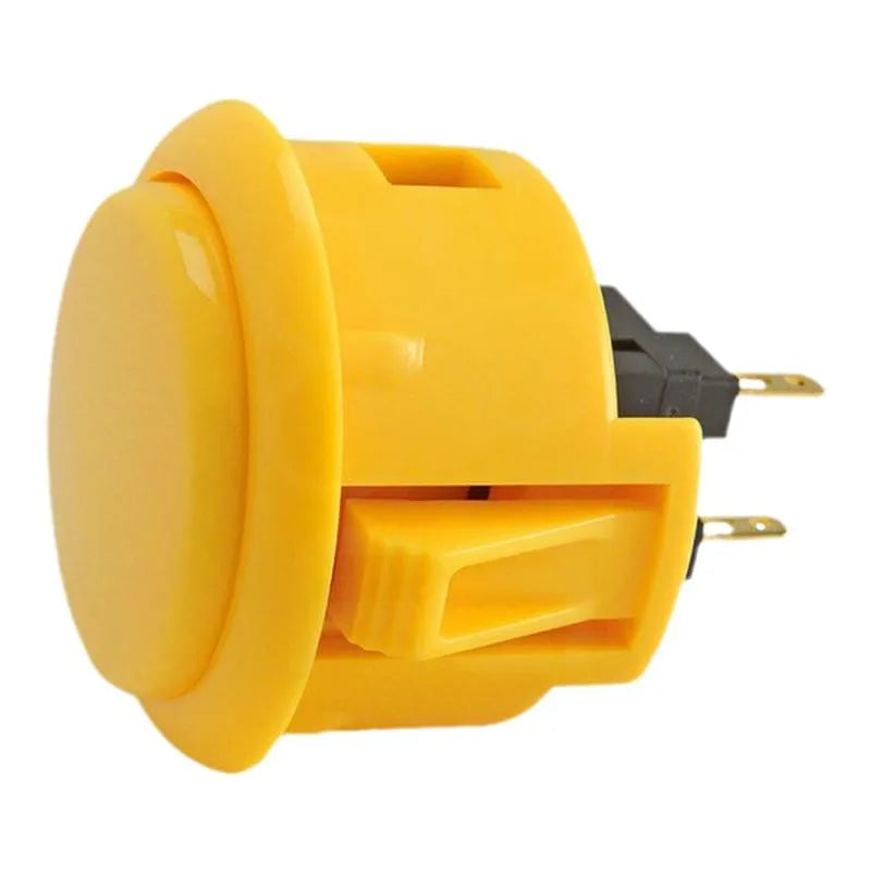 Botón Pulsador Arcade Sanwa OBSF-30 / OBSF-24 (24mm/30mm) Switch Reemplazo Nintendo/MAME/Raspberry Pi (1 Unidad)