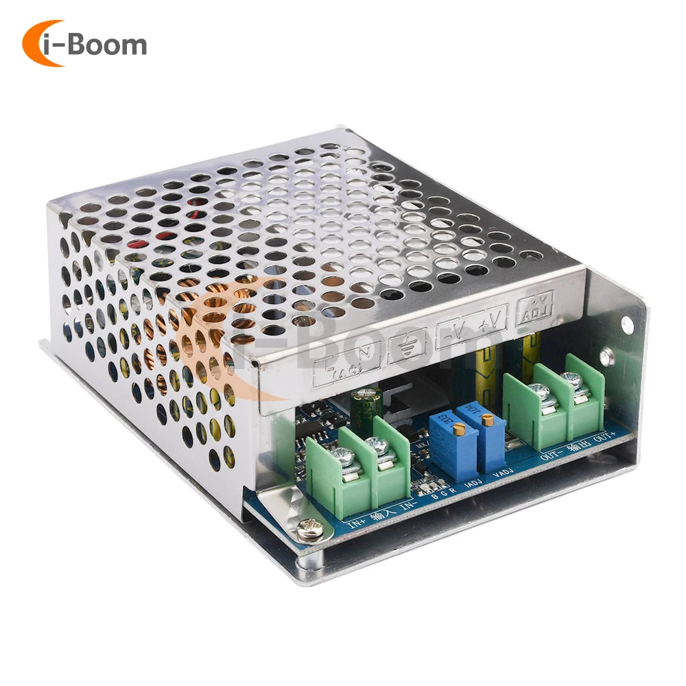 Módulo Fuente Alimentación Step-Down DC 12-80V a 2.5-50V 20A 600W Buck Ajustable CC/CV