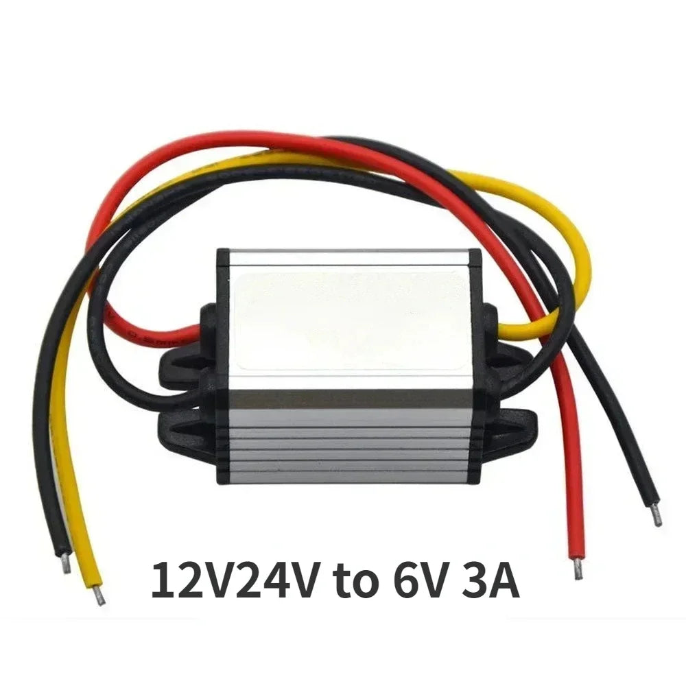 Convertidor Voltaje DC-DC Buck 12V/24V a 3.3V/3.7V/4.2V/5V/6V/7.5V/9V Step-Down (Input 8-31V) CE