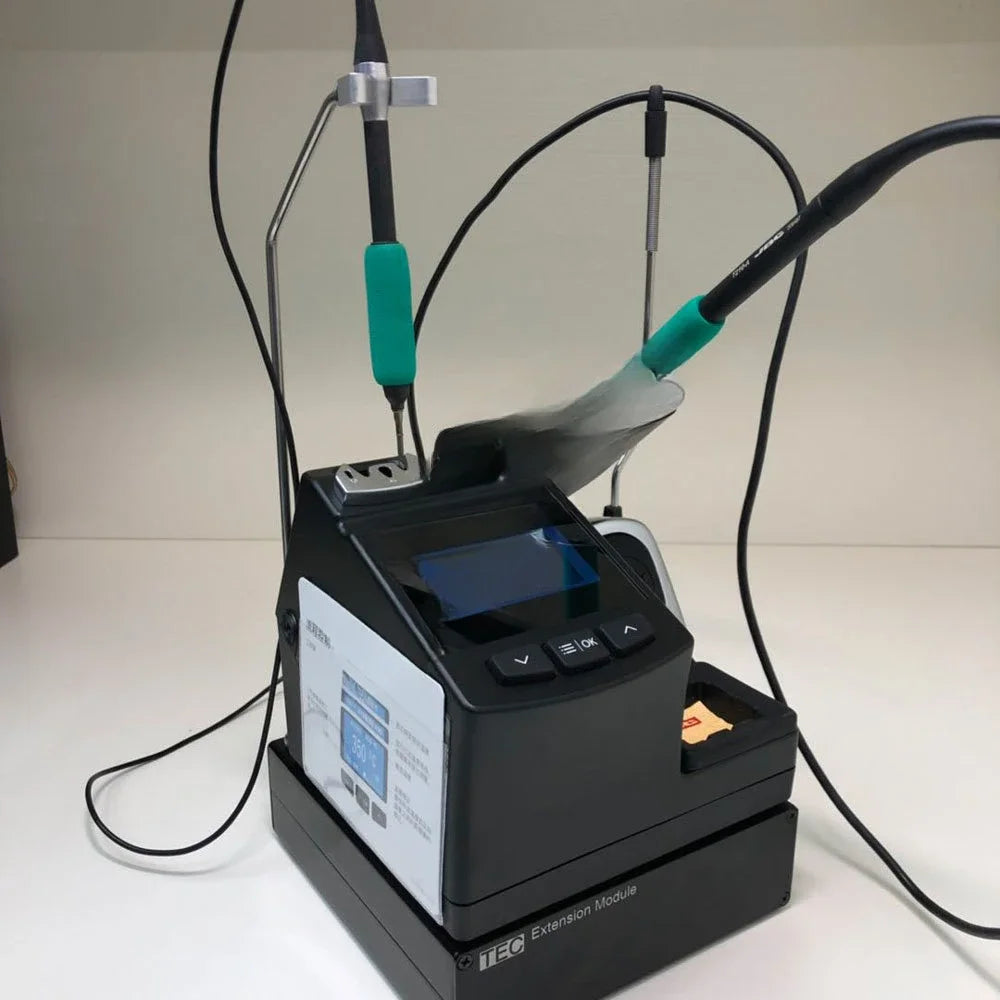 JBC Soldering Station TEC Expansion Module LCD Digital Display Welding Rework Station Soldering Iron Kit