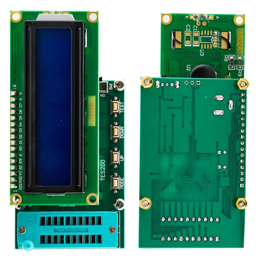 Tester Digital Circuitos Integrados TES200 Verificador Compuertas Lógicas IC Serie 74/40