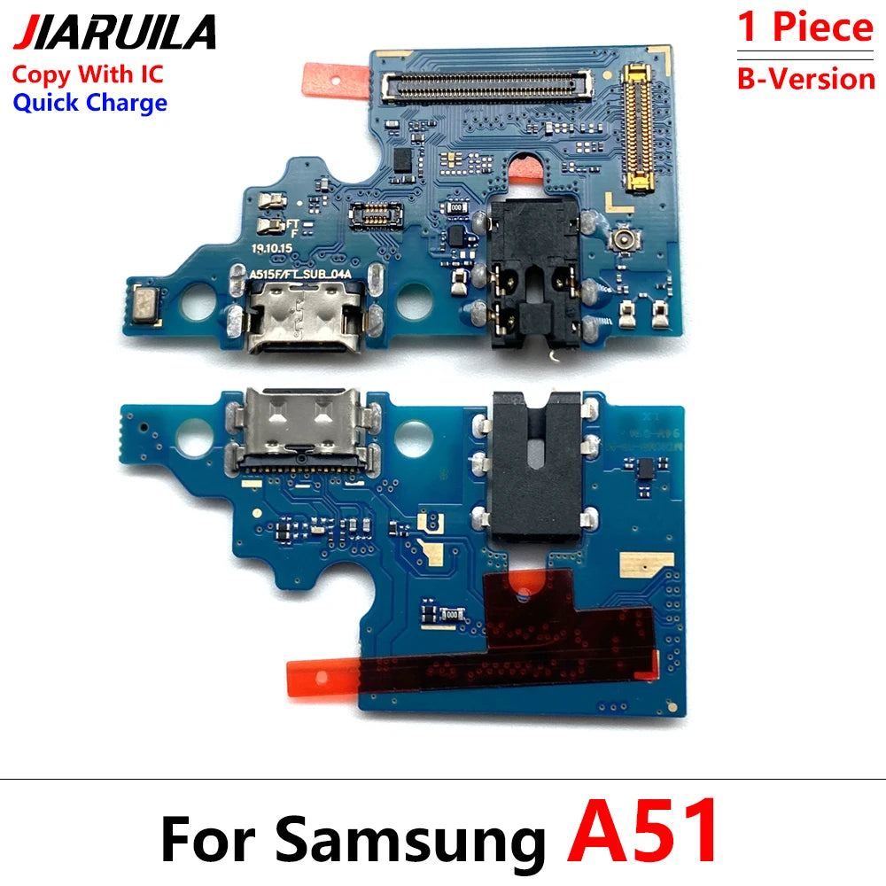 Placa Puerto Carga Rápida USB para Samsung Galaxy A01-A7 / A02-A54 / A10S / M15/M16 / A13-A32 4G/5G (Varios Modelos)