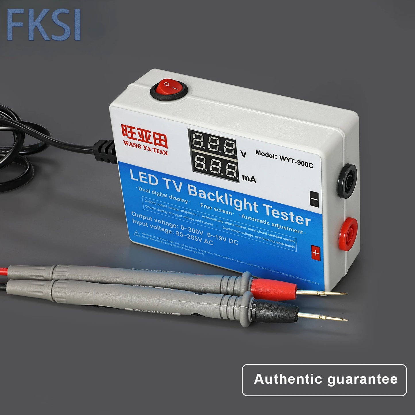 Tester Backlight Lámparas LED (0-300V) - Reparación Tiras LED Pantalla LCD + Palanca Regalo