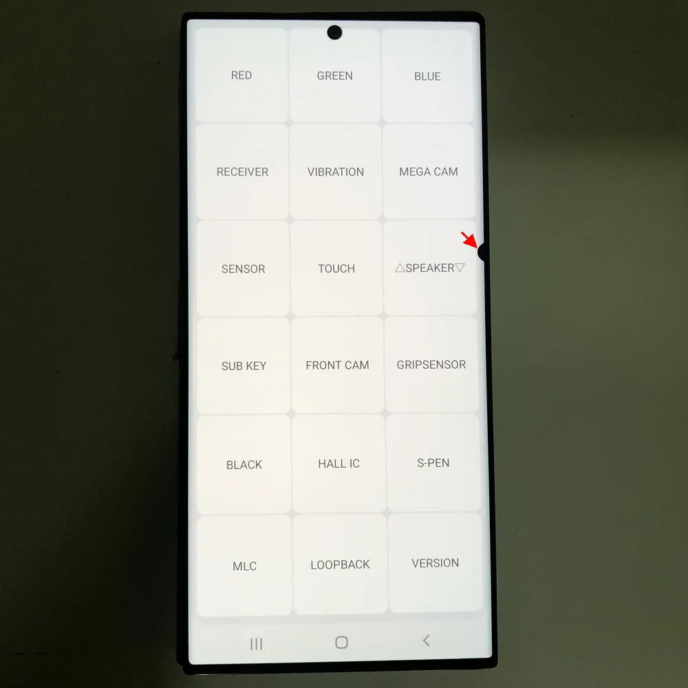 Pantalla AMOLED con Digitalizador Táctil para Samsung Galaxy S23 Ultra 5G (S918B) (Con Defecto Estético, Probada)