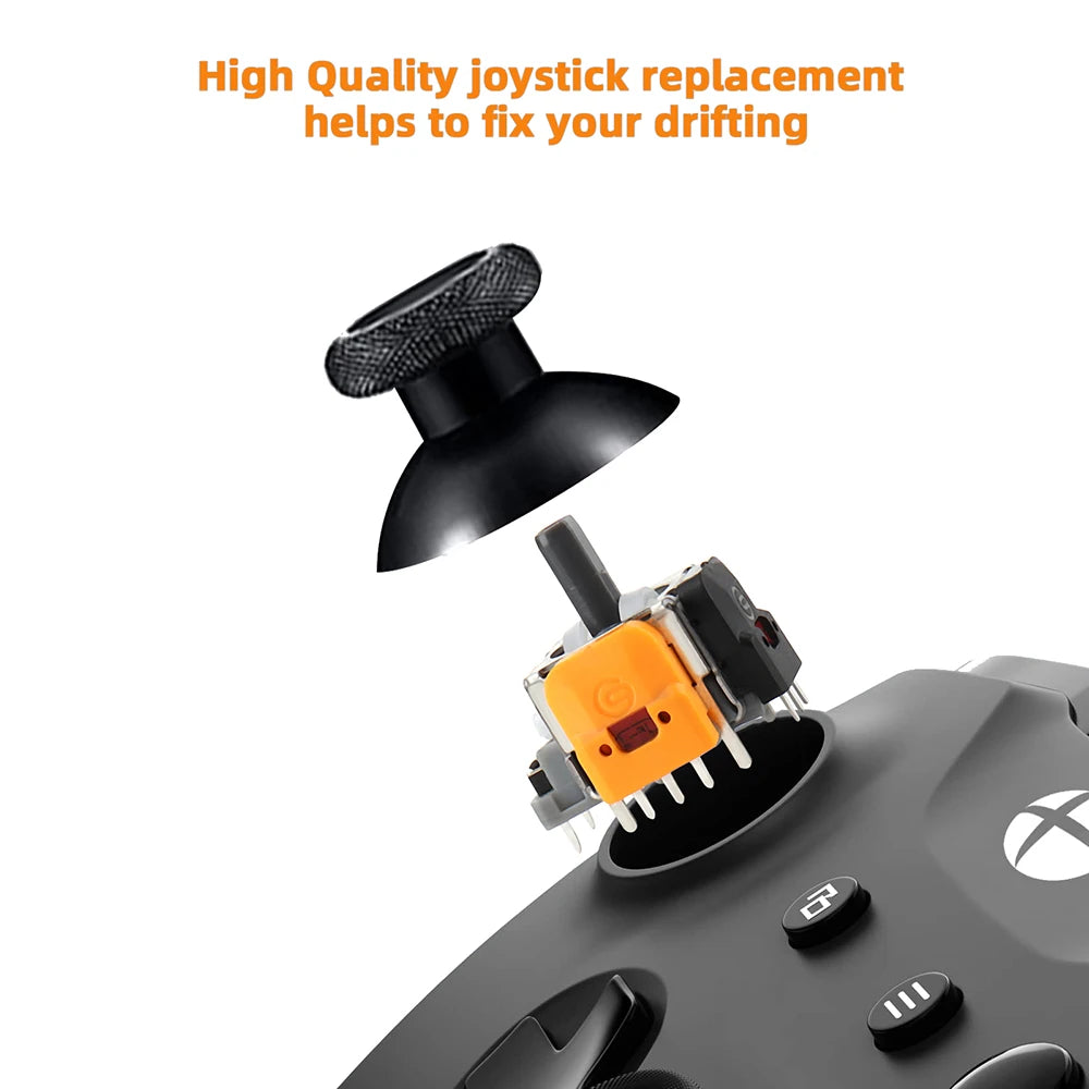 Joystick Analógico 3D Efecto Hall (Thumbstick) de Repuesto para Control Xbox One / Series S/X (Kit Reparación)
