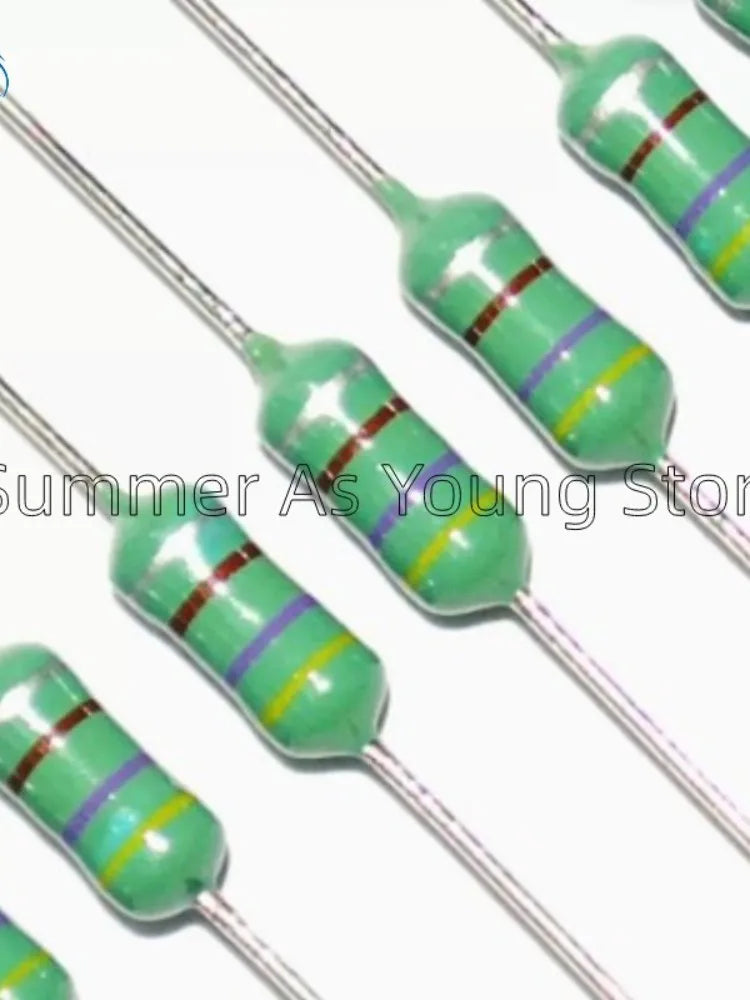 Inductor Axial Código Colores 1/2W 0410 - Varios Valores (1uH a 4.7mH) - Lote 20 Piezas