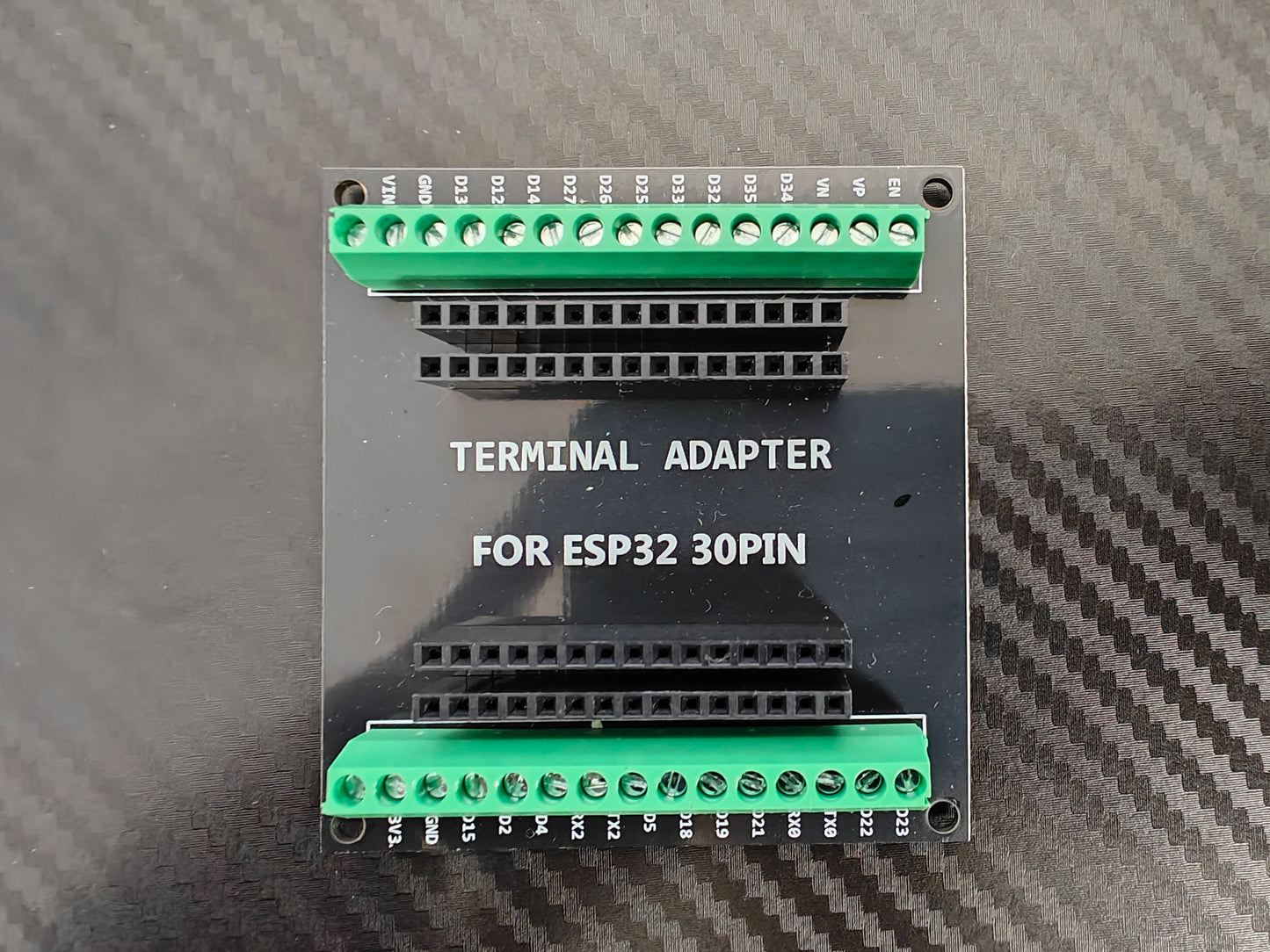 Placa Desarrollo ESP32 (30 Pines, ESP32-WROOM-32S/32D) Módulo Inalámbrico WiFi Bluetooth Doble Núcleo Bajo Consumo