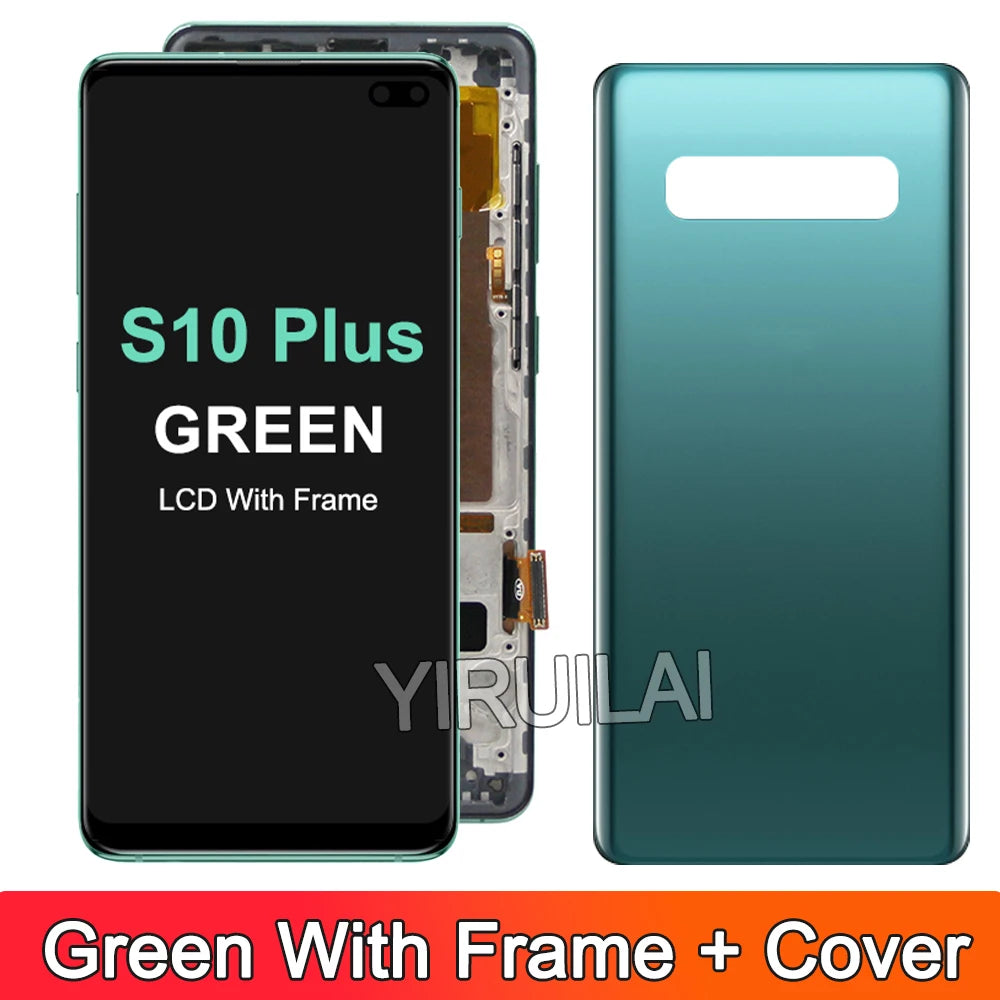 Pantalla TFT LCD con Marco y Digitalizador Táctil para Samsung Galaxy S10 Plus (G9750/G975F) (Reemplazo)