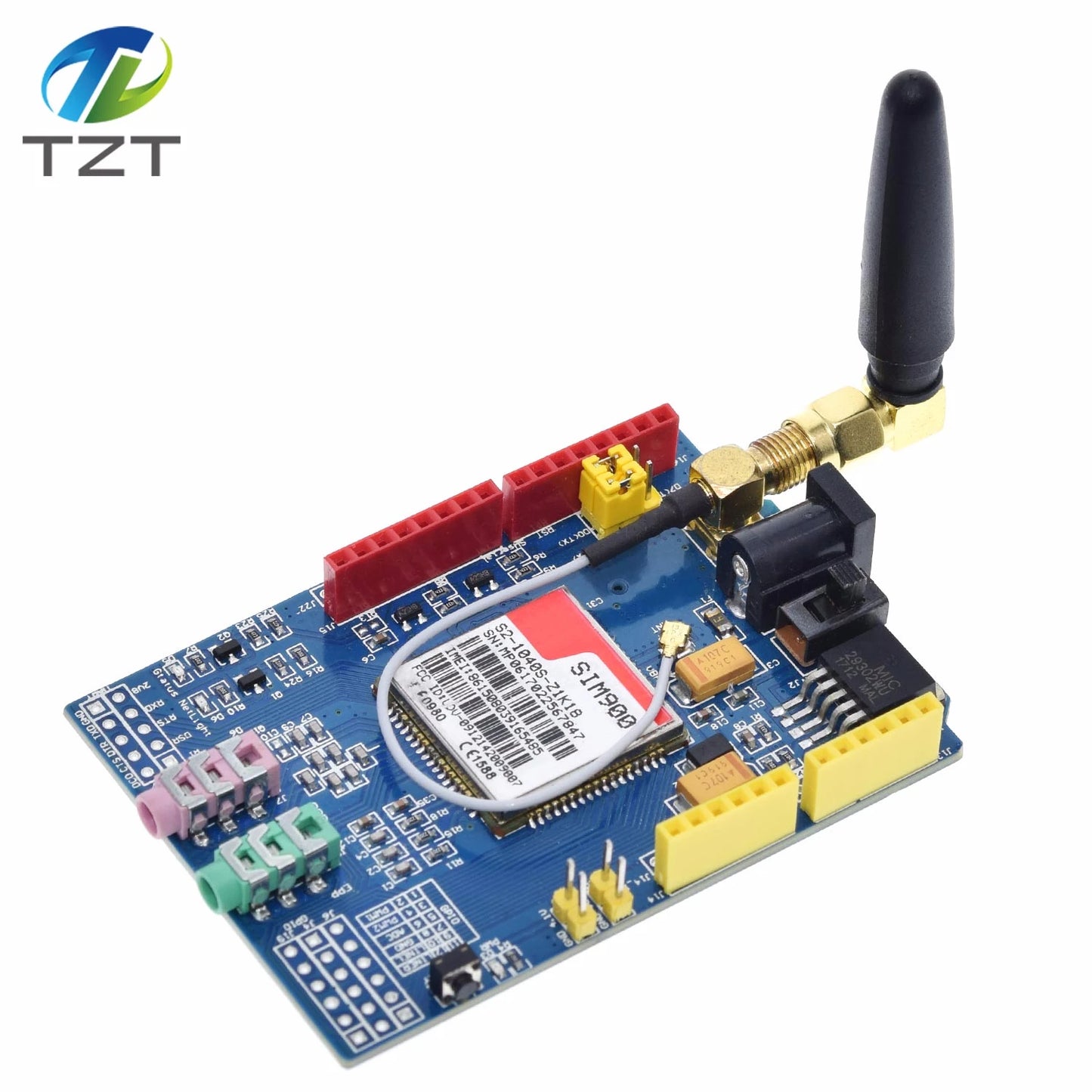 Kit Placa Desarrollo Módulo GSM/GPRS SIM900 (850/900/1800/1900 MHz) para Arduino