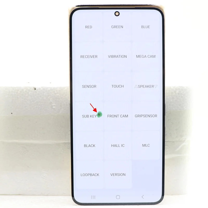 Pantalla Super AMOLED con Digitalizador Táctil para Samsung Galaxy S23 5G (S911F/S911U/S911B/DS) (Con Defecto Estético)