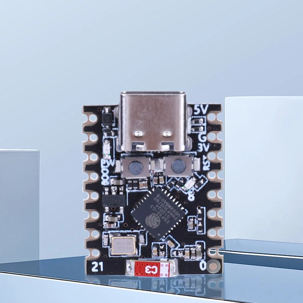 Placa Desarrollo ESP32-C3 SuperMini WiFi Bluetooth compatible IoT Core Board para Arduino (1-10 Unidades)