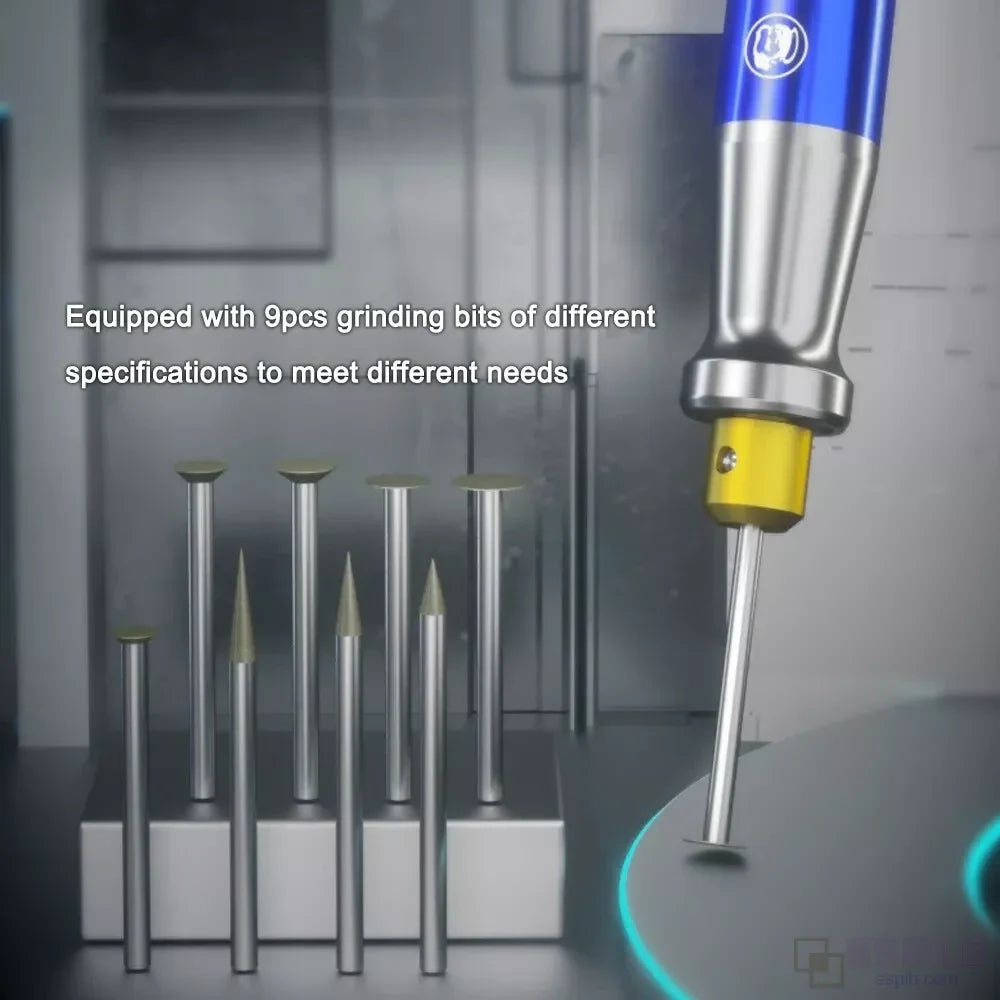 Original Mechanic IRX6 Mini IC Pen Grinder Carving PCB Rework Trace Repair Electric Grinding Engraving Pen for Phone Chip