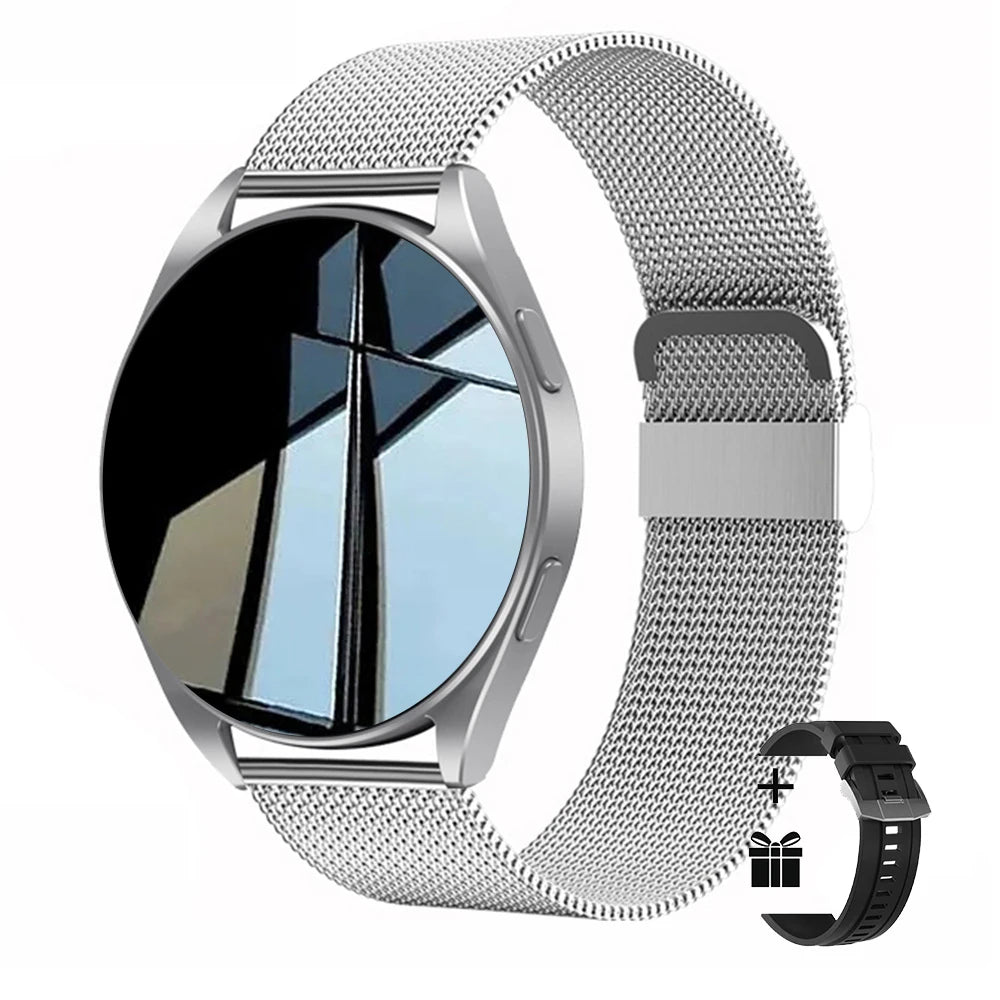 Smartwatch 2024 6 Pro (1.32", 160x160) Llamada Bluetooth, Diales Personalizados, Monitor Salud/Deporte para Hombre/Mujer