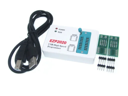 Programador USB SPI Alta Velocidad EZP2019/2020/2025 (Mejor que EZP2010/2013/2017) Soporta EEPROM 24/25/26/93, Flash 25 BIOS