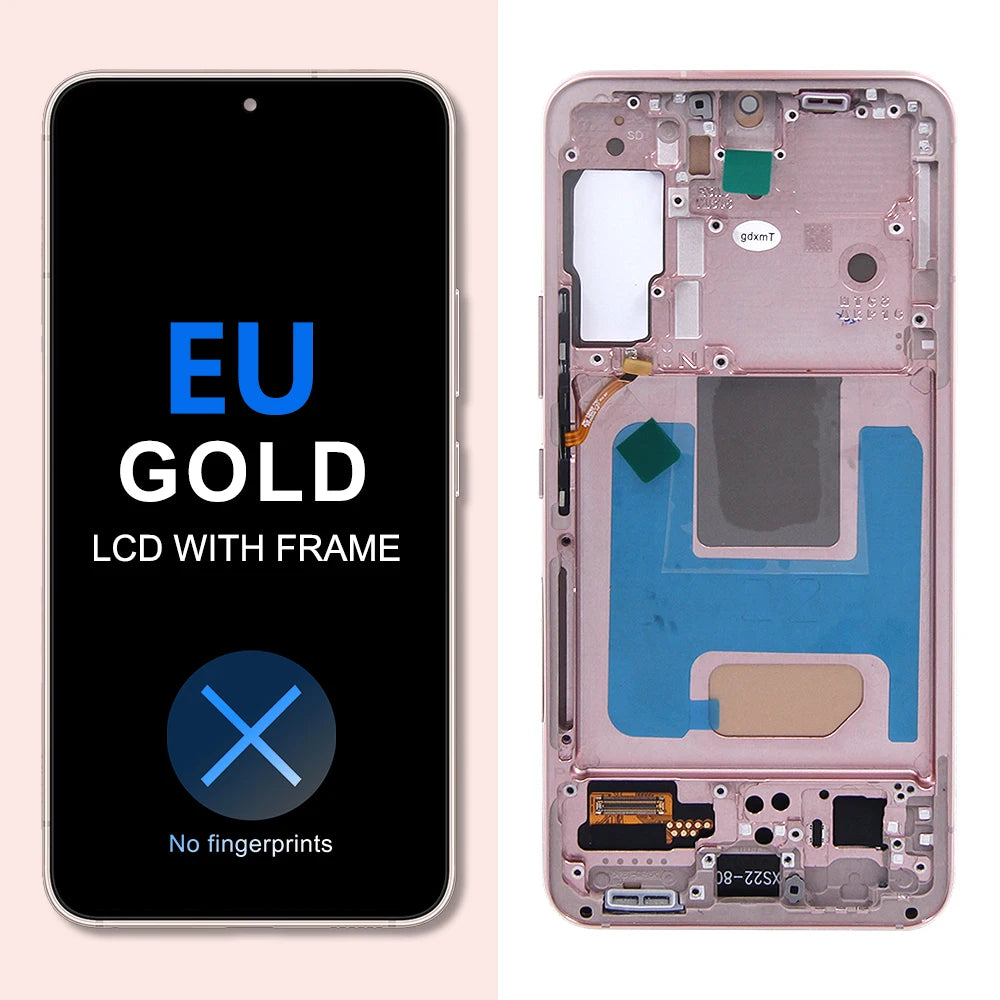 S22 para Samsung probado para S22 5G S901B S901U S901W S901N S901E pantalla LCD reemplazo del ensamblaje del digitalizador de pantalla táctil