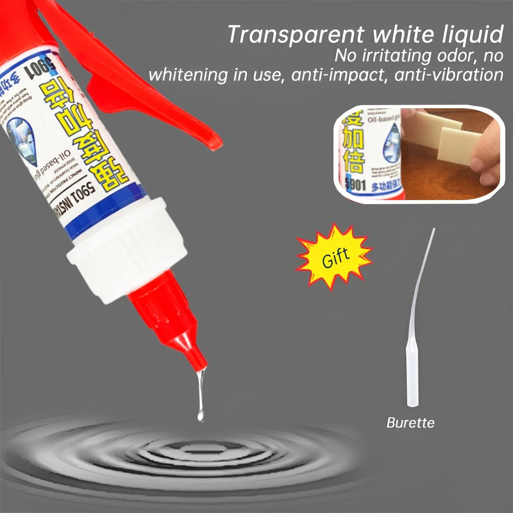 Adhesivo Soldadura Fuerte Universal 50g Reparación Rápida (Pegamento Sellador Fijación Azulejos/Metal)
