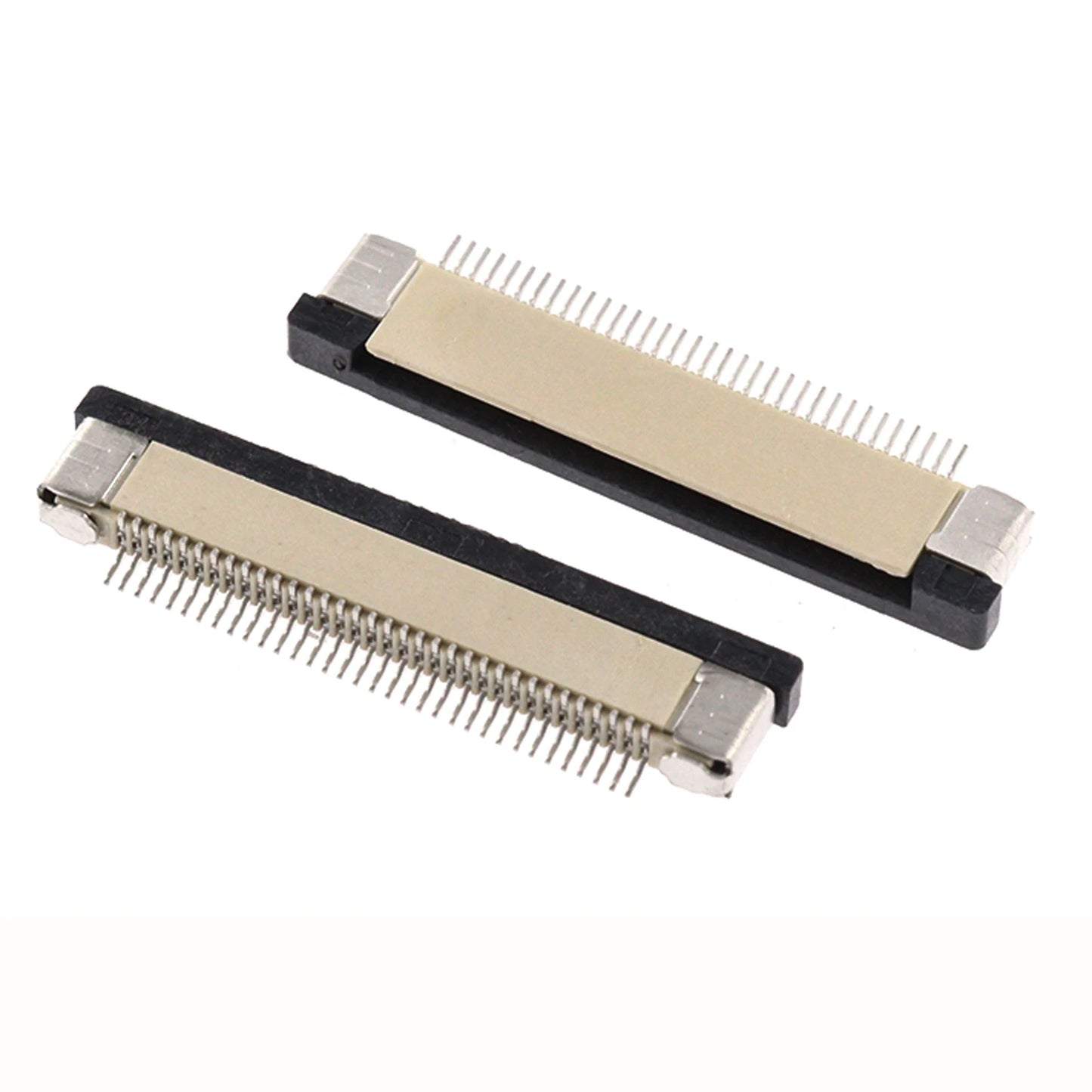 10pcs 0.5mm Pitch FPC Flat Flexible Cable FFC Connector 4P 5 6 8 9 10 12 14 16 20 22 24 30 32 34 40 45 50 60 Pin Top Contact SMT