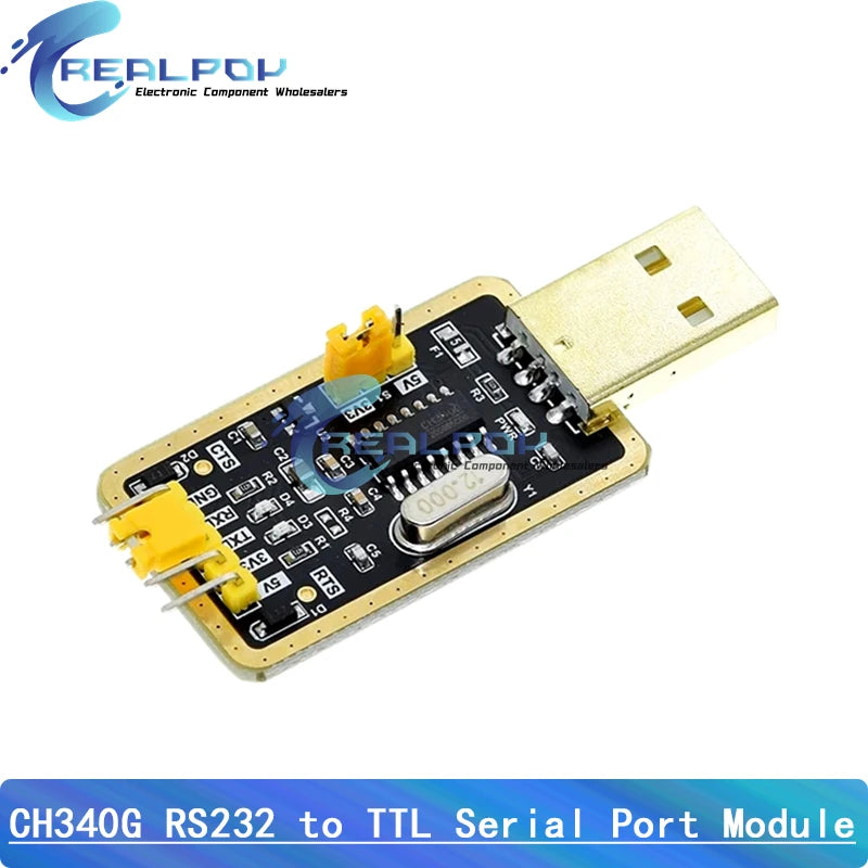 Módulo Conversor USB a Serial TTL RS232 CH340G (Reemplazo PL2303) para Placa Programación Arduino DIY Kit