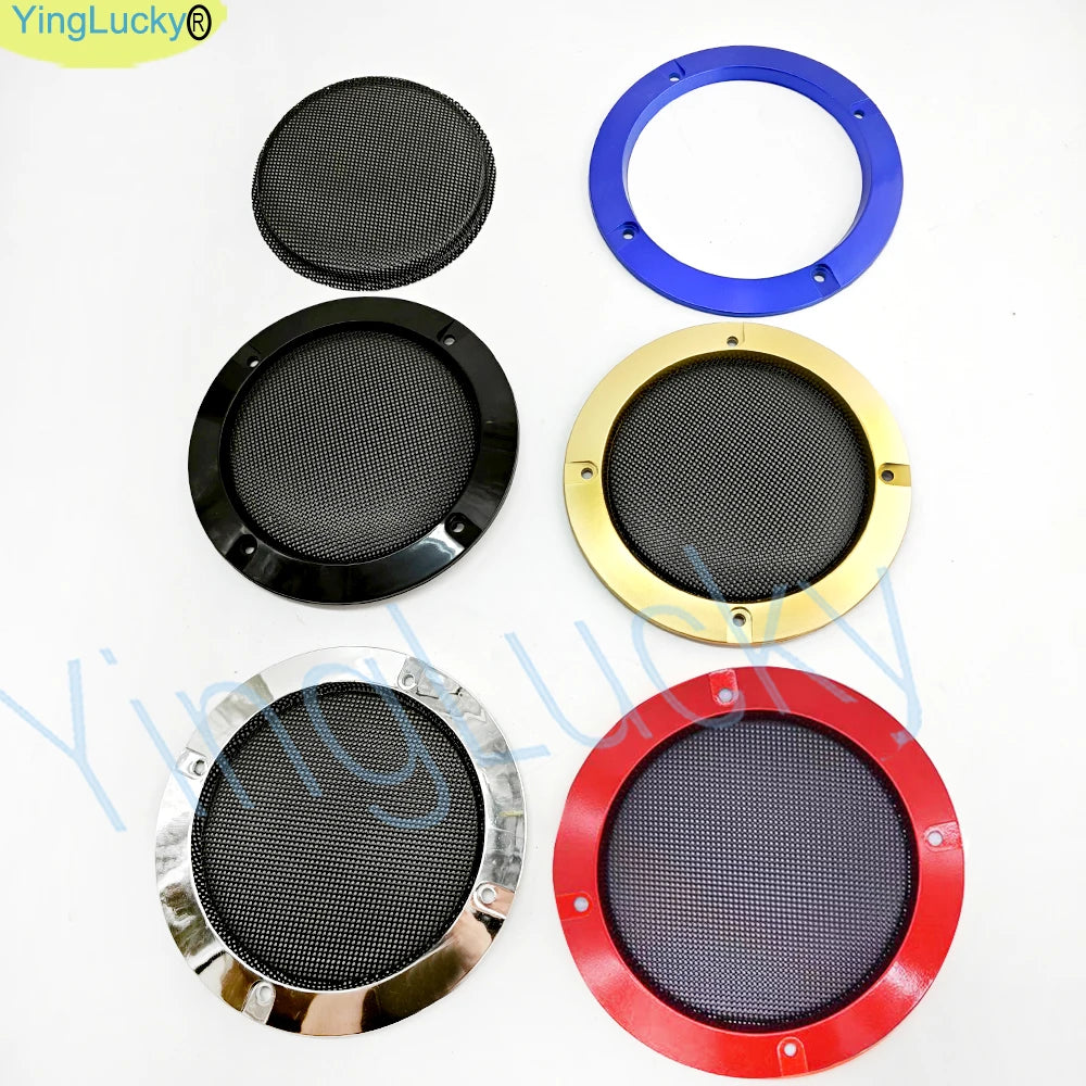 Rejilla Metálica Malla para Altavoz 4 Pulgadas (110mm) Accesorios Gabinete Arcade (1 Unidad)