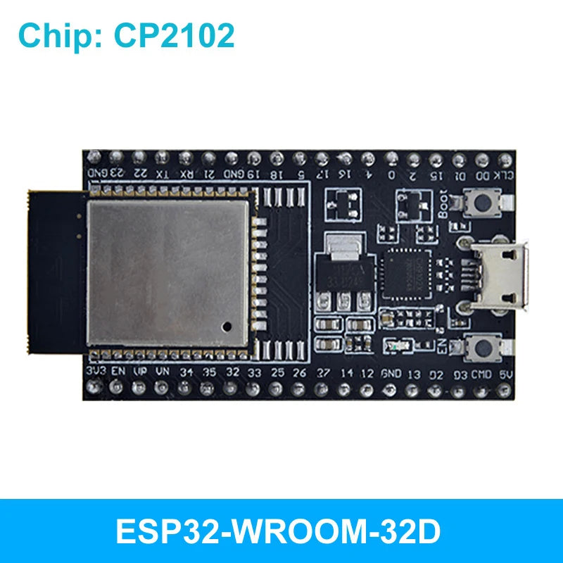 Placa Desarrollo DIYTZT ESP32 (ESP-32/ESP-32S/ESP32-CAM/ESP-WROOM-32) WiFi + Bluetooth Doble Núcleo Bajo Consumo