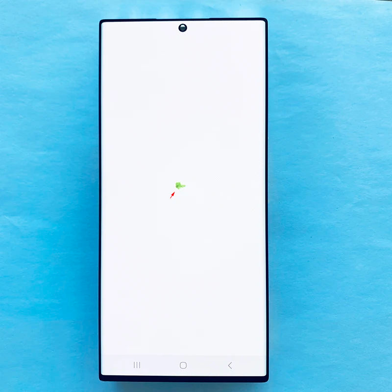 Pantalla 6.8" Super AMOLED con Marco y Digitalizador Táctil para Samsung S22 Ultra (S22U/S908B/S908U) (Con Defecto Estético)