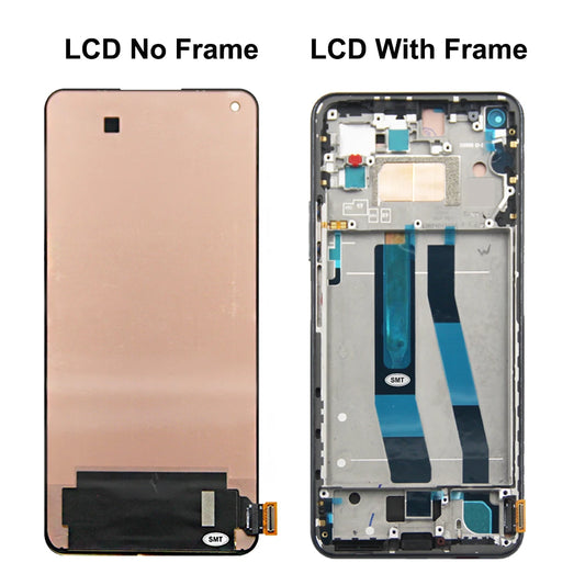Pantalla LCD 6.55" con Marco y Digitalizador Táctil para Xiaomi Mi 11 Lite 5G NE (2109119DG) (Ensamblaje)