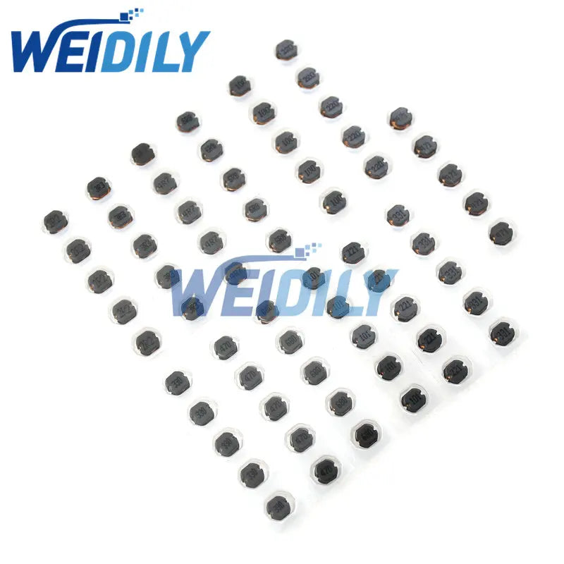 Kit Surtido Inductores Potencia SMD (CD32/CD43/CD54/CD75) - Varios Valores (2.2uH-470uH) - 26/39/50/65 Piezas