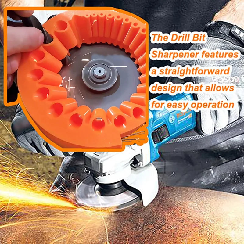 Afilador Brocas Eléctrico Ángulo 118° para Brocas 2-13mm (Herramienta Esmerilado Taladro)