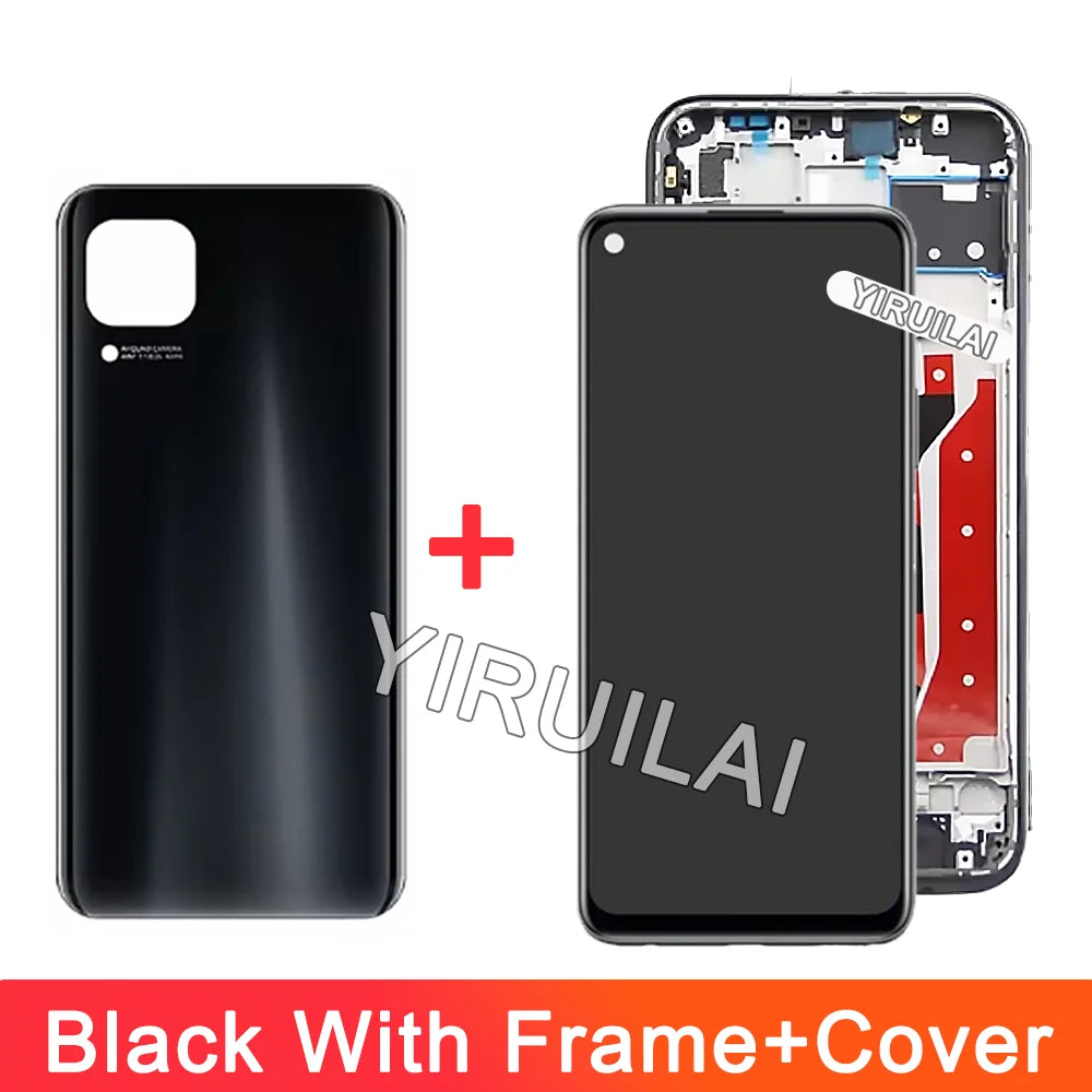 For Huawei P40 Lite JNY-LX1 LCD Display 10 Touch Screen Replacement For Nova 7i JNY-LX2, P 40 Lite Lcd Screen Nova 6 SE Display