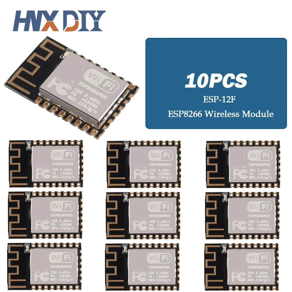 Lote 1-10 Pcs Módulo Serial ESP-12F (ESP8266) Placa Desarrollo Inalámbrico Upgrade Remoto Programador Arduino