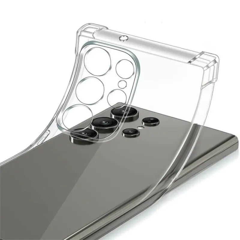 Funda Carcasa Transparente Anti-Golpes para Samsung Galaxy A13/A26/A33-A36/A52-A56 / S21-S25 Plus/Ultra