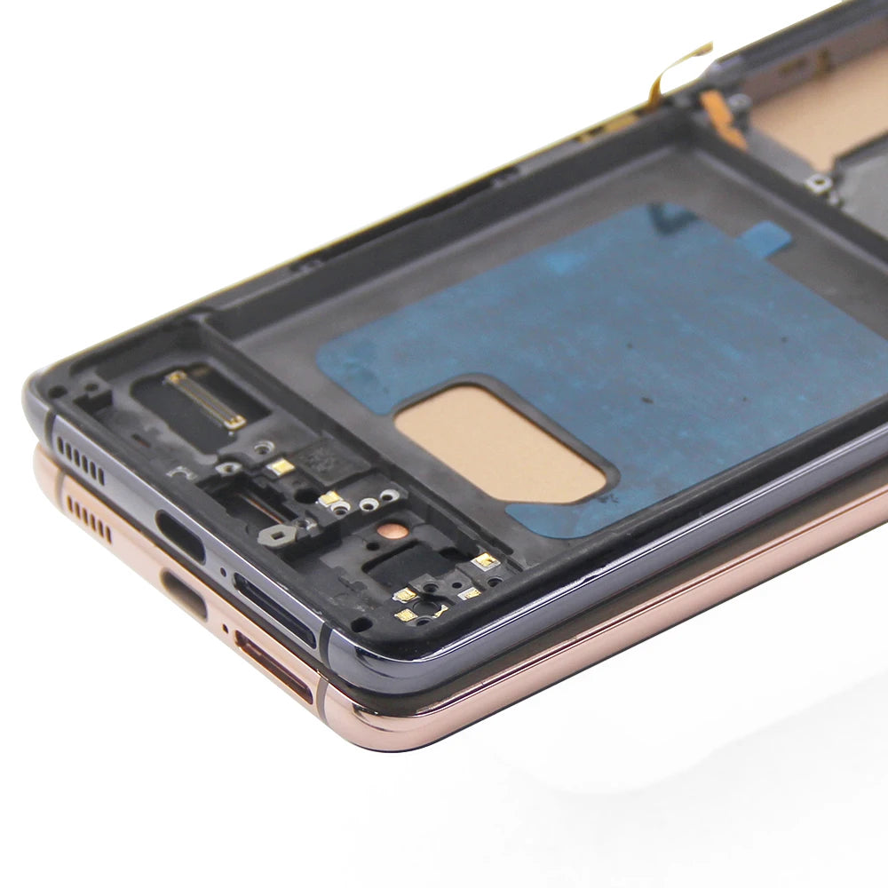 Pantalla LCD S21 probada para Samsung S21 5G G991 G991B G991W G991U, montaje de digitalizador con pantalla táctil de repuesto