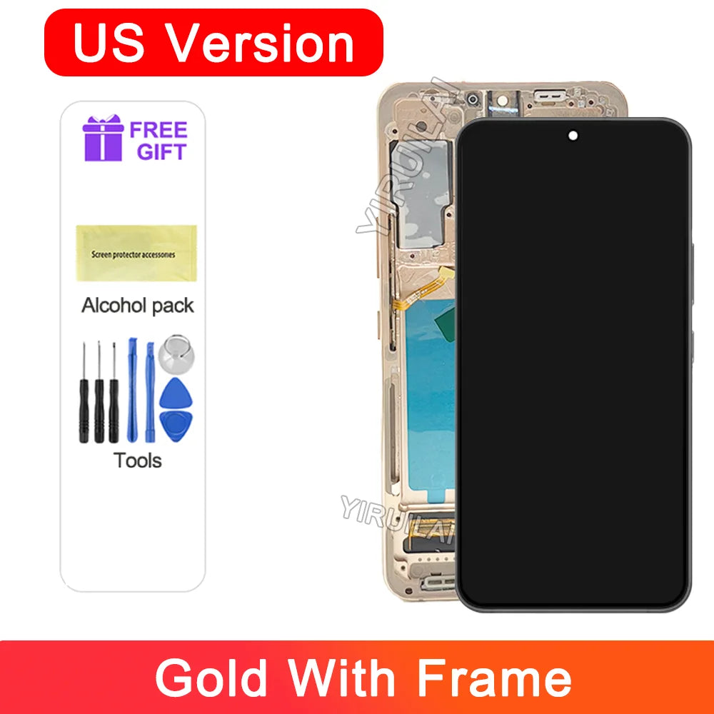 TFT para Samsung Galaxy S22 5G pantalla S901B S901U S901W S901N pantalla LCD reemplazo del ensamblaje del digitalizador de pantalla táctil