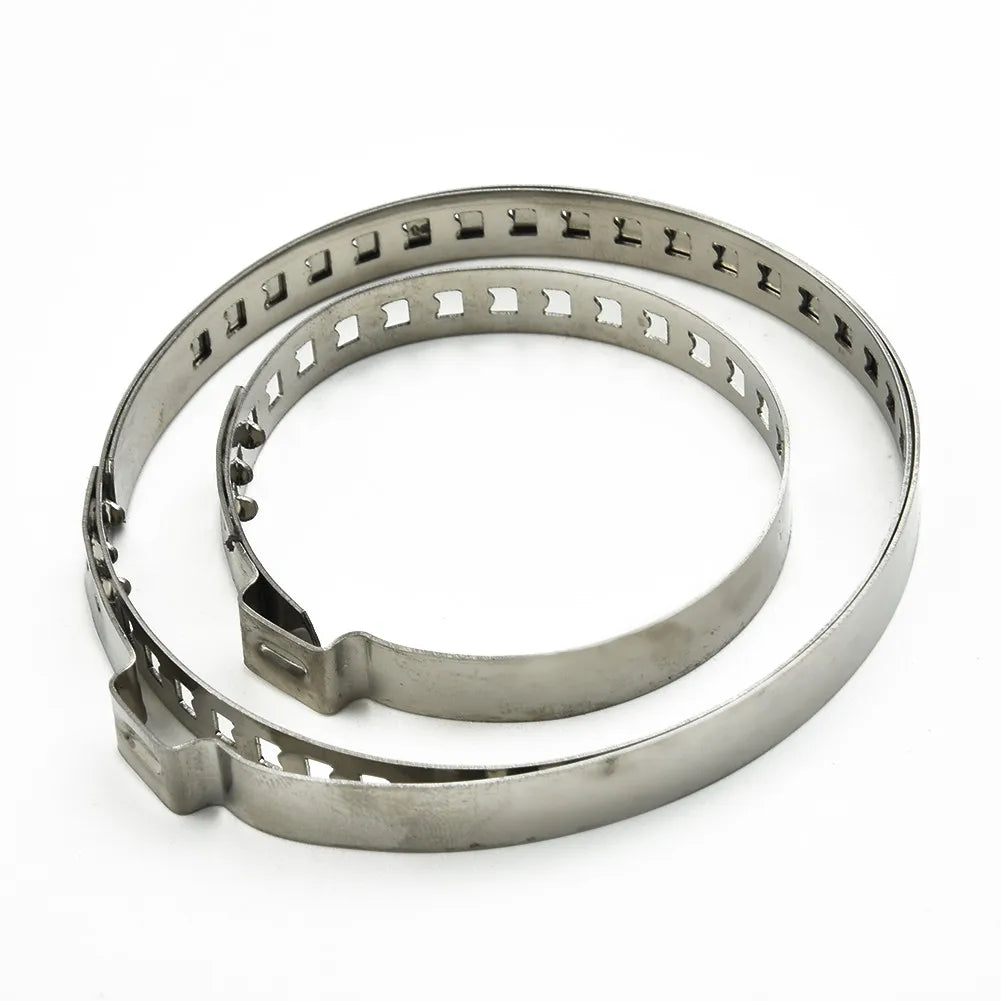 Kit Abrazaderas Junta Homocinética Eje Acero Inoxidable Ajustable (32-41mm / 70-127mm) Accesorios Auto (10 Unidades)