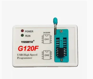 Programador Lector/Escritor BIOS Chip G100/G120F para 25 SPI Flash / 24/25/95 EEPROM