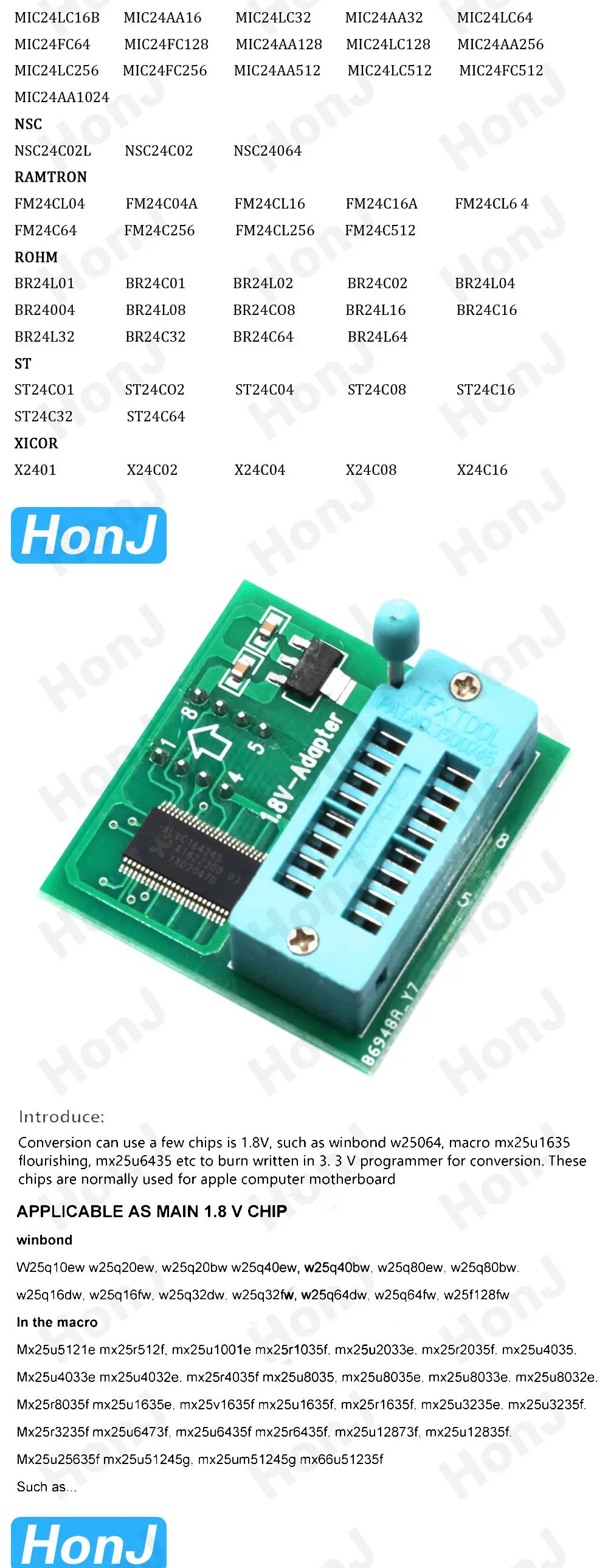 Kit Programador USB CH341A 24/25 Series EEPROM Flash BIOS + Clip Test SOIC8/SOP8 (Variante 2)