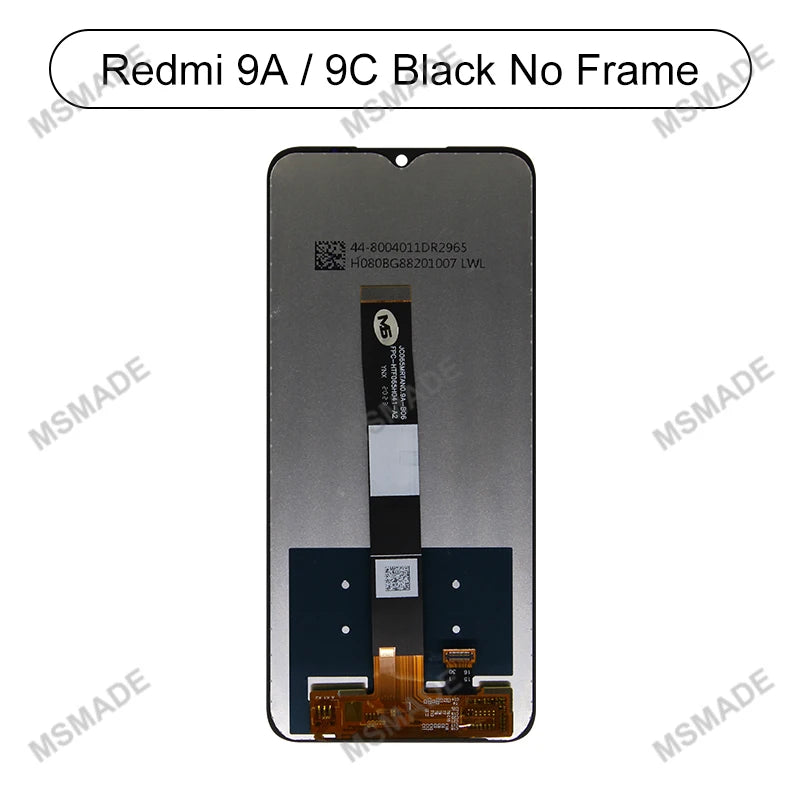 For Xiaomi Redmi 9 9A 9C LCD Display Touch Screen Digitizer For Redmi M2004J19AG M2004J19C Assembly Replacement Parts