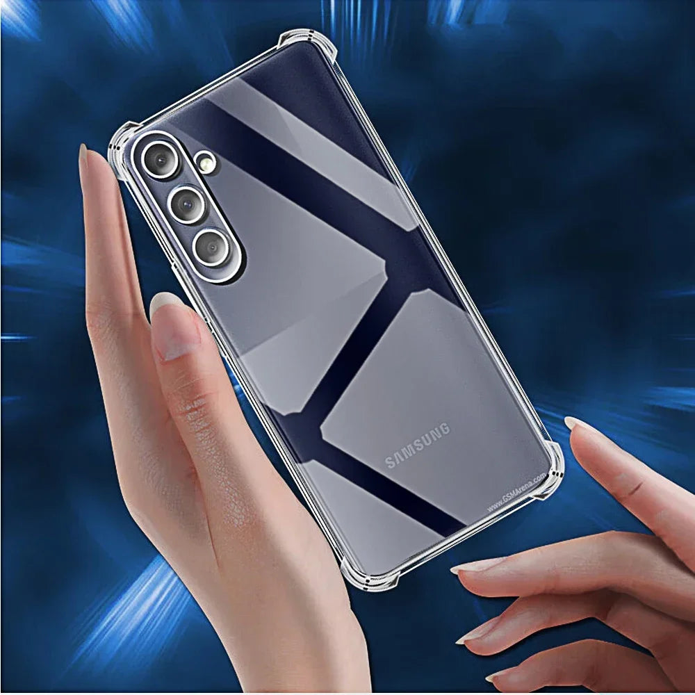 Funda Carcasa Teléfono TPU Silicona Suave Transparente Anti-Golpes para Samsung Galaxy M04/M13/M14/M23/M34/M53/M54 4G/5G