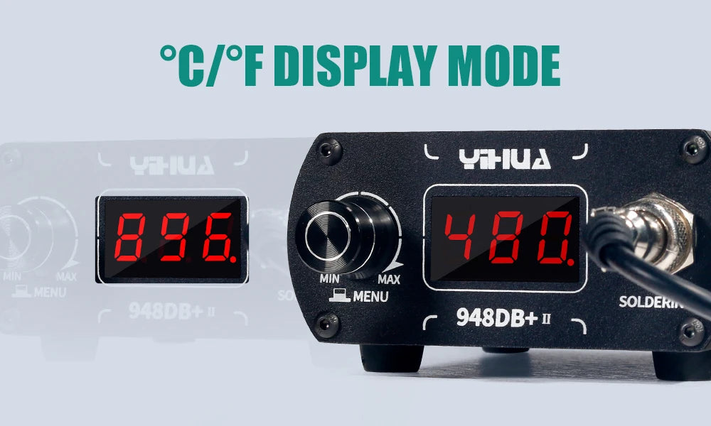 YIHUA 948DB+-II 110-240V Soldering Station 75W Quick Heating with Tip T12 Electronic Soldering Iron Station