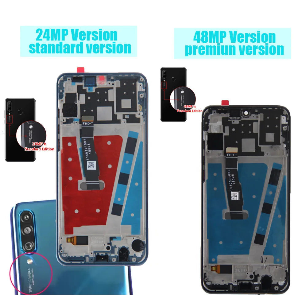 OEM Screen For HUAWEI P30 Lite LCD Display Touch Screen For HUAWEI P30 Lite Nova 4e MAR-LX1A LCD Screen Digitizer Assembly Parts