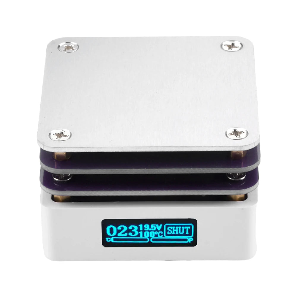 Type-C Mini Hot Plate PCB SMD Board Soldering Plate Adjustable Constant Temperature Heating Tool Preheating Station Repair Tools